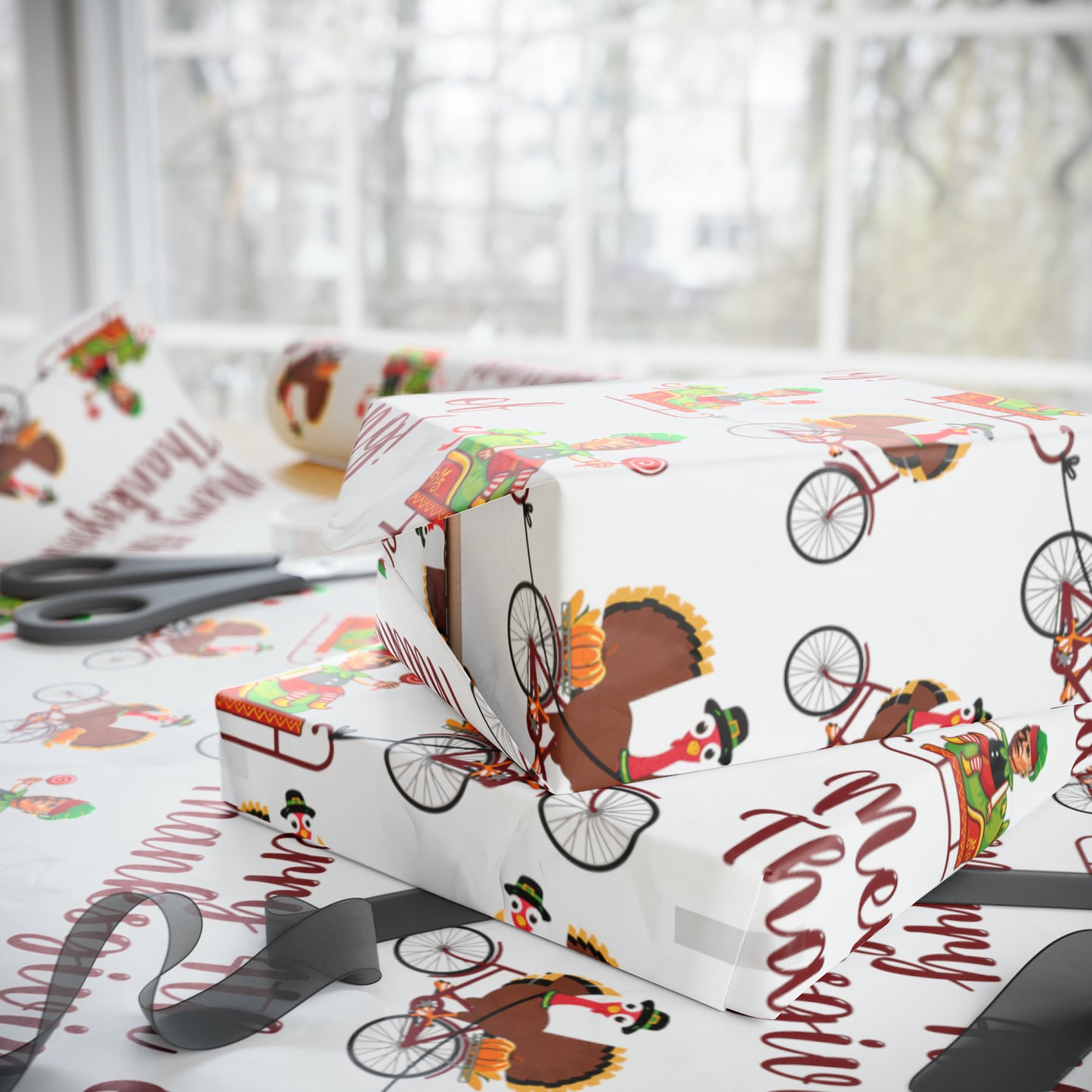 Hilarious Biden Confused Christmas Wrapping Paper for Gifts Biden Merry 4th of Thanksgiving