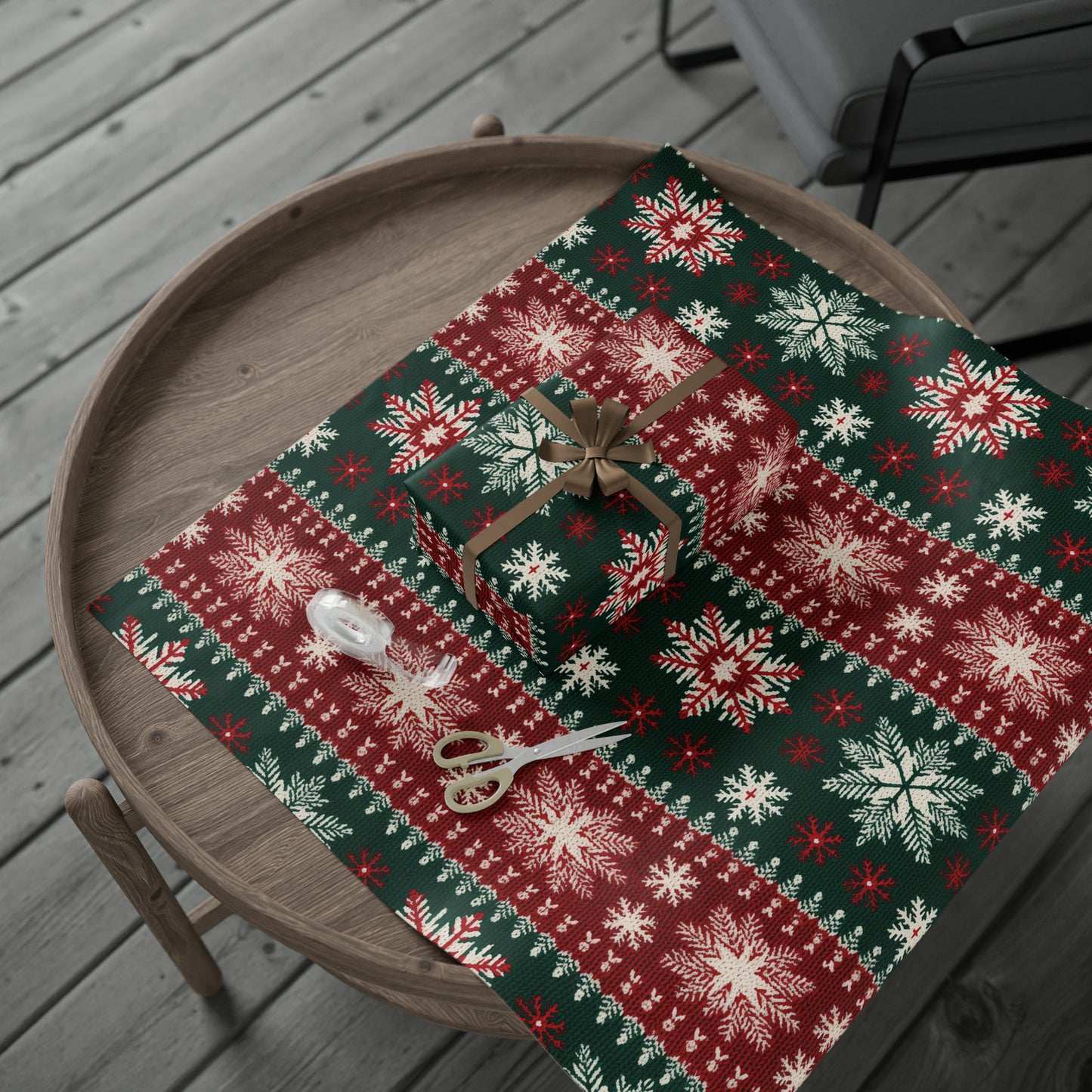 Pretty Ugly Christmas Sweater Wrapping Paper Ugly Christmas Sweater Gift Wrap