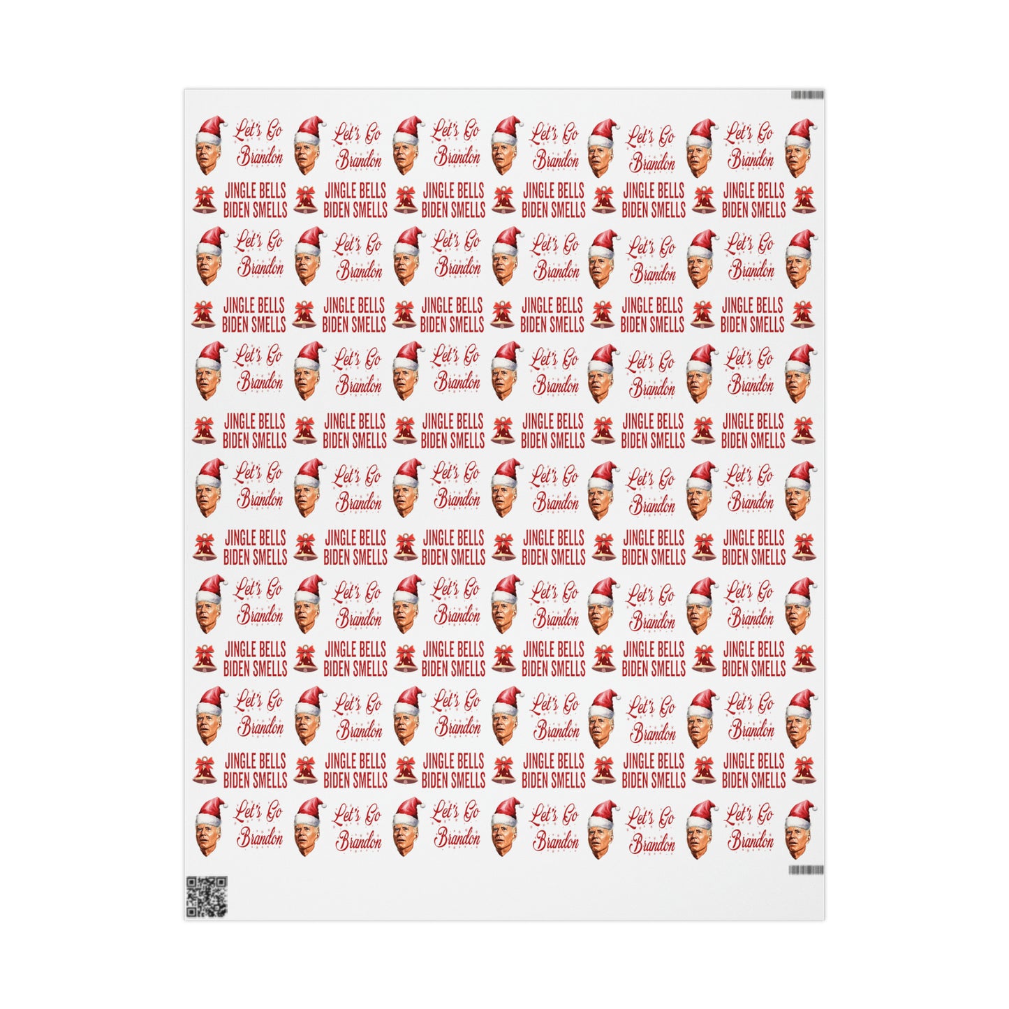 Very Confused Biden Christmas Wrapping Paper Happy Easter - Christmas Song Biden Smells Gift Wrap