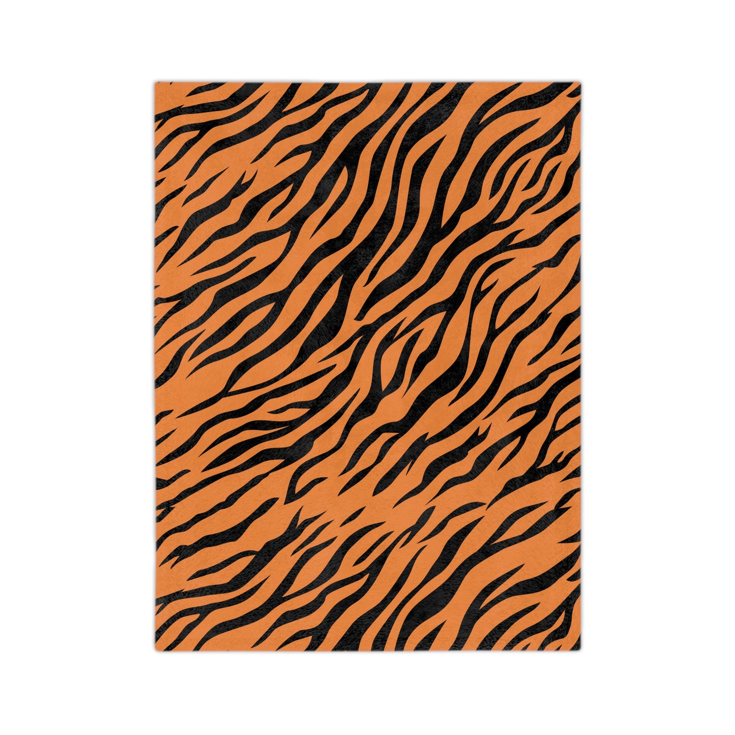 Terrific Tiger Stripe Theme Throw Sofa Bed Blanket Tiger Stripes - Soft Thick Velveteen Minky Throw Blanket