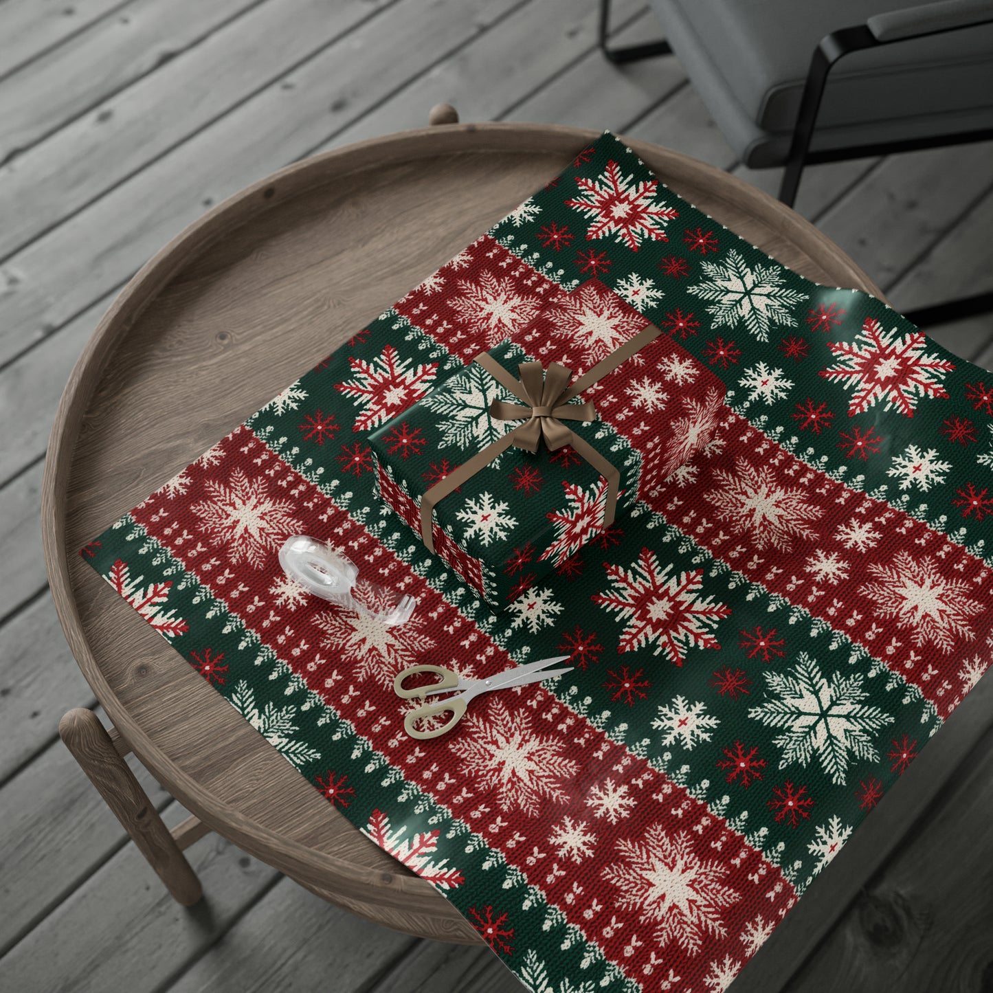 Pretty Ugly Christmas Sweater Wrapping Paper Ugly Christmas Sweater Gift Wrap