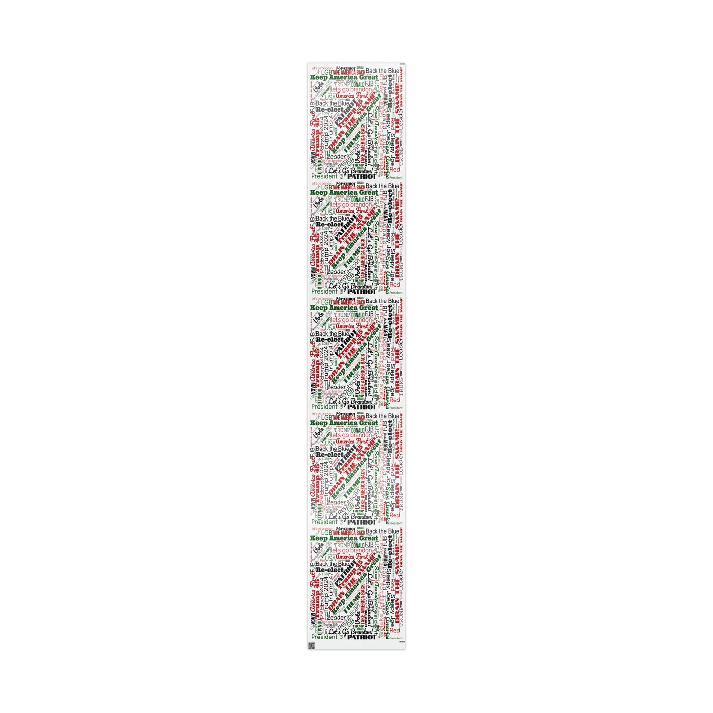 Pro Trump Gift Wrap for Gifts Christmas - Let's Go Brandon Gift Wrap - Maga Save America