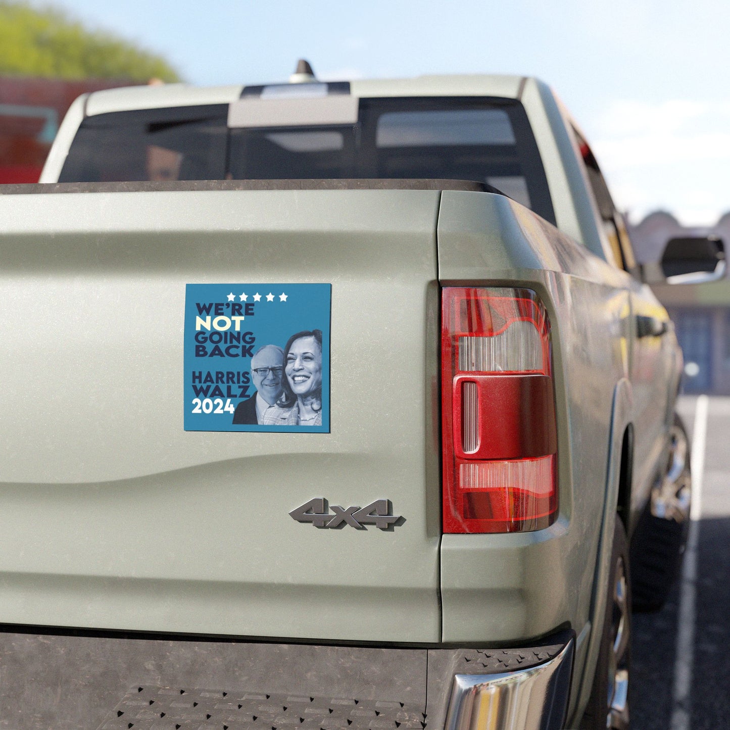 Harris Walz 2024, Kamala Harris Magnet, Vinyl Weatherproof Magnet, Kamala Bumper Magnet, Kamala 2024, NOT Going Back