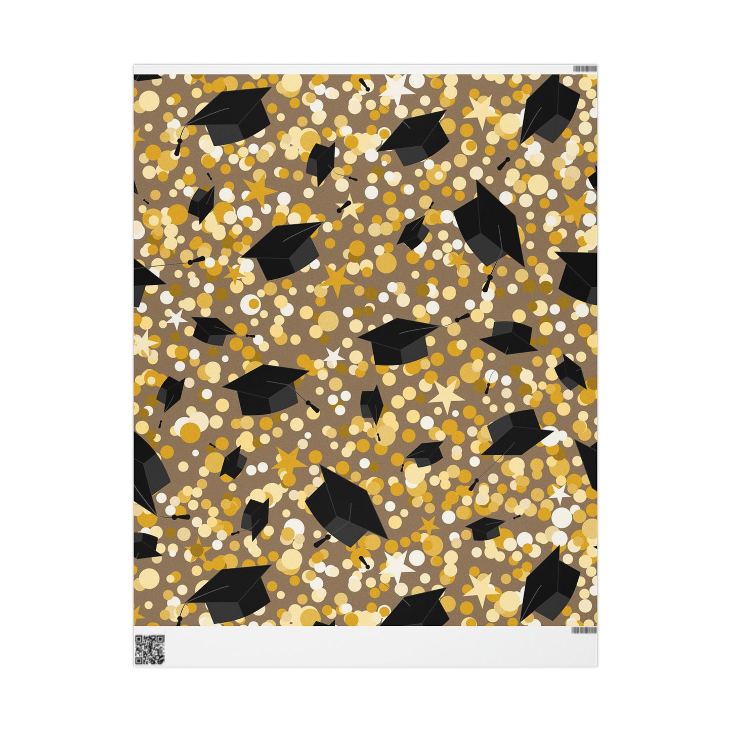 Gold Graduation Gift Wrapping Paper - Graduate Gift - Congratulations Graduates