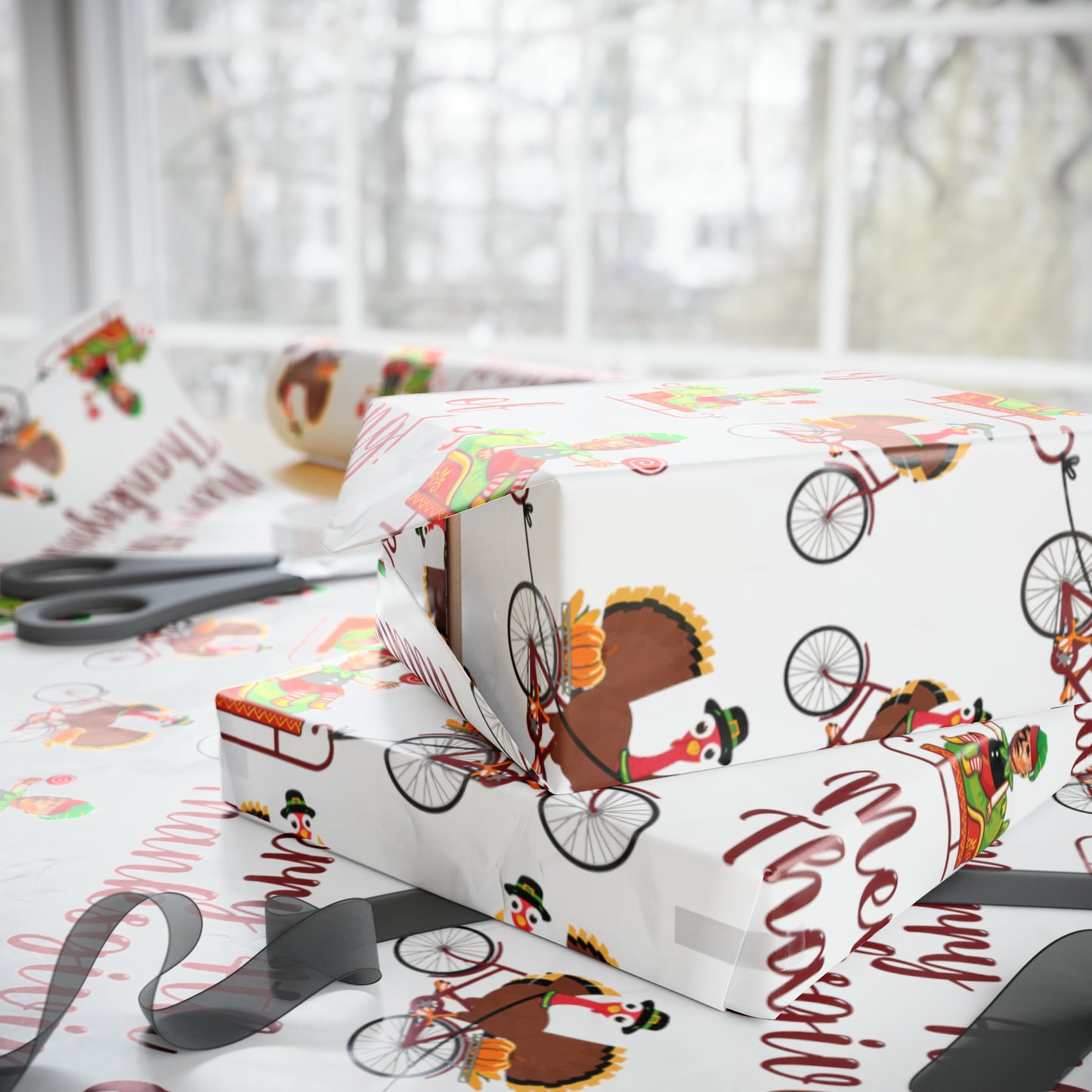 Hilarious Biden Confused Christmas Wrapping Paper for Gifts Biden Merry 4th of Thanksgiving