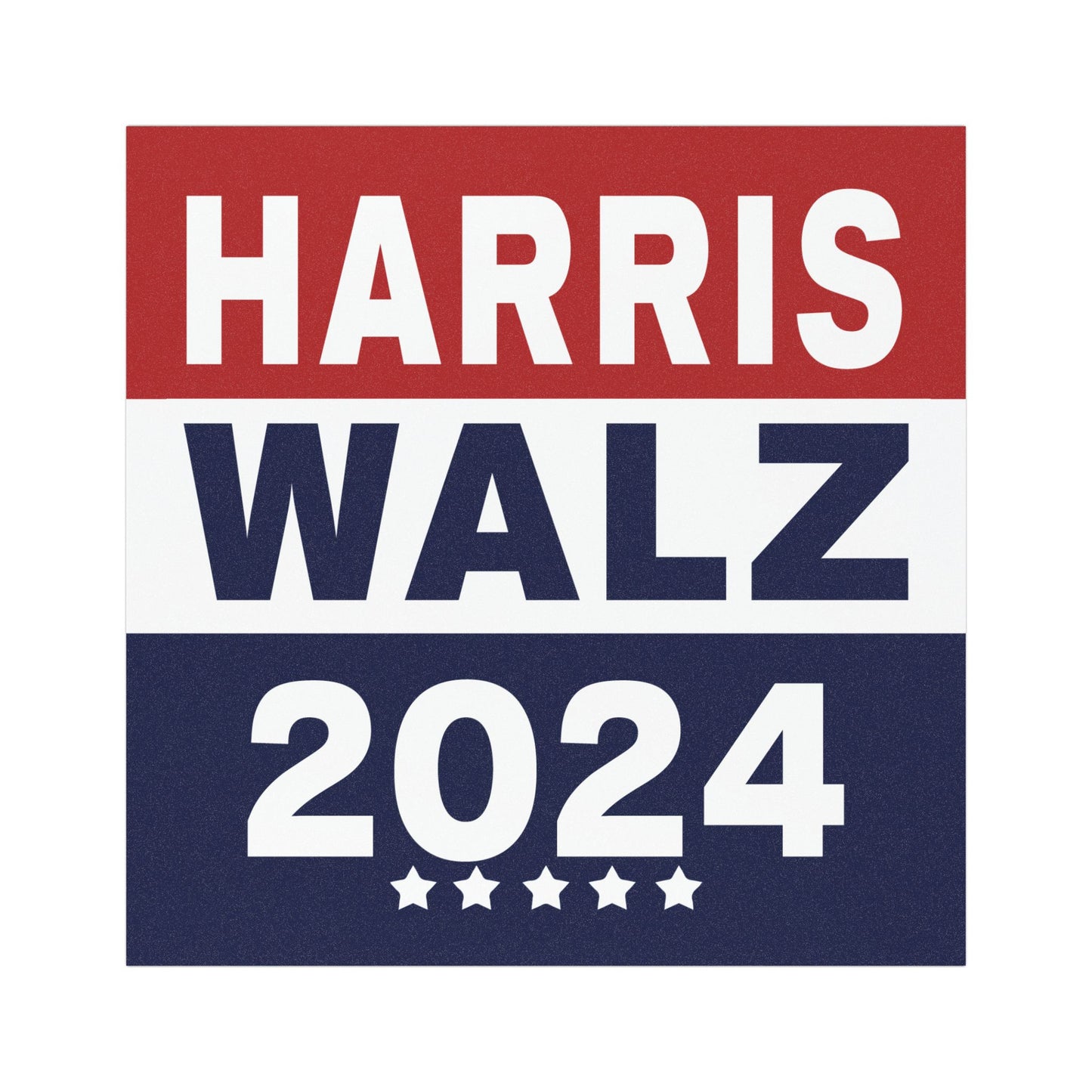 Harris Walz 2024, Kamala Harris Magnet, Durable Vinyl Weatherproof Magnet, Kamala Bumper Magnet, Kamala 2024 Car Magnet