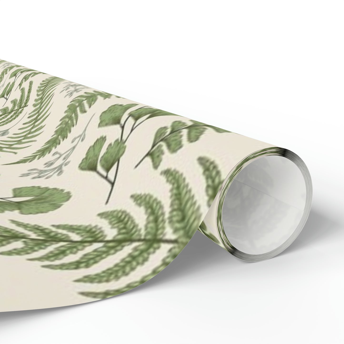 Lovely Botanical Leaves Ferns Gift Wrap - Botanical Wrapping Paper