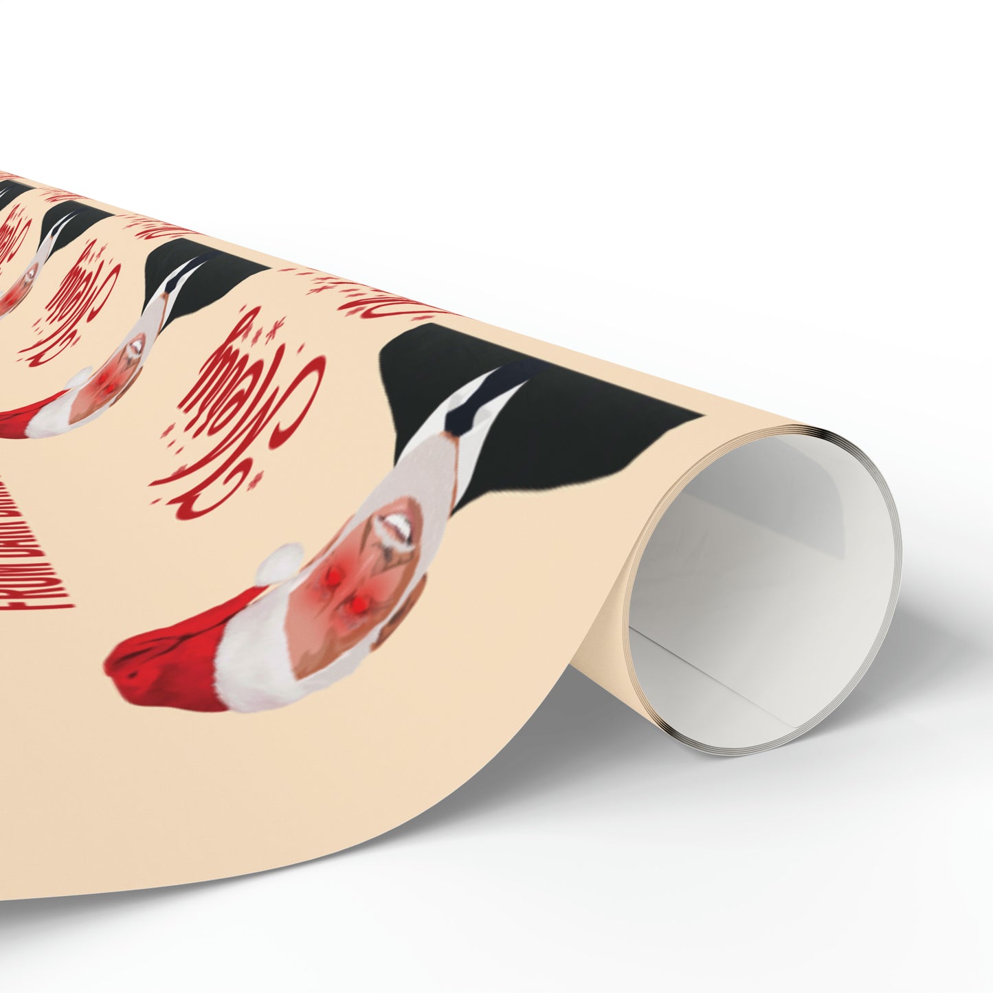 Merry Christmas from Dark Brandon Christmas Wrapping Paper for Gifts - Pro Biden Brandon Gift Wrap