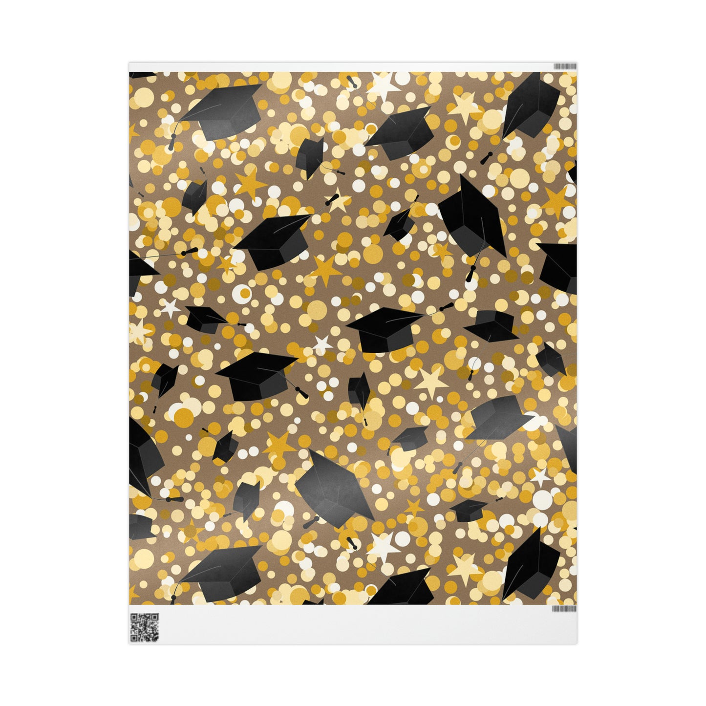 Gold Graduation Gift Wrapping Paper - Graduate Gift - Congratulations Graduates