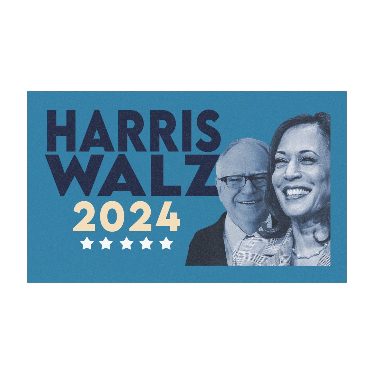 Harris Walz 2024, Kamala Harris Magnet, Durable Vinyl Weatherproof Magnet, Kamala Bumper Magnet, Kamala 2024 Car Magnet