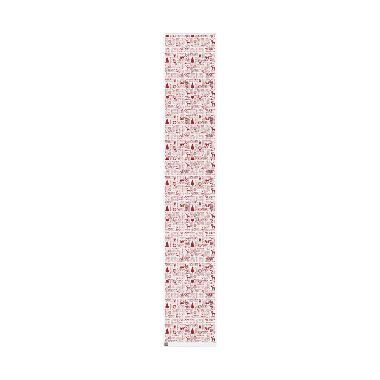 Cute Holiday Christmas Gift Wrap - Red and White Christmas Wrapping Paper