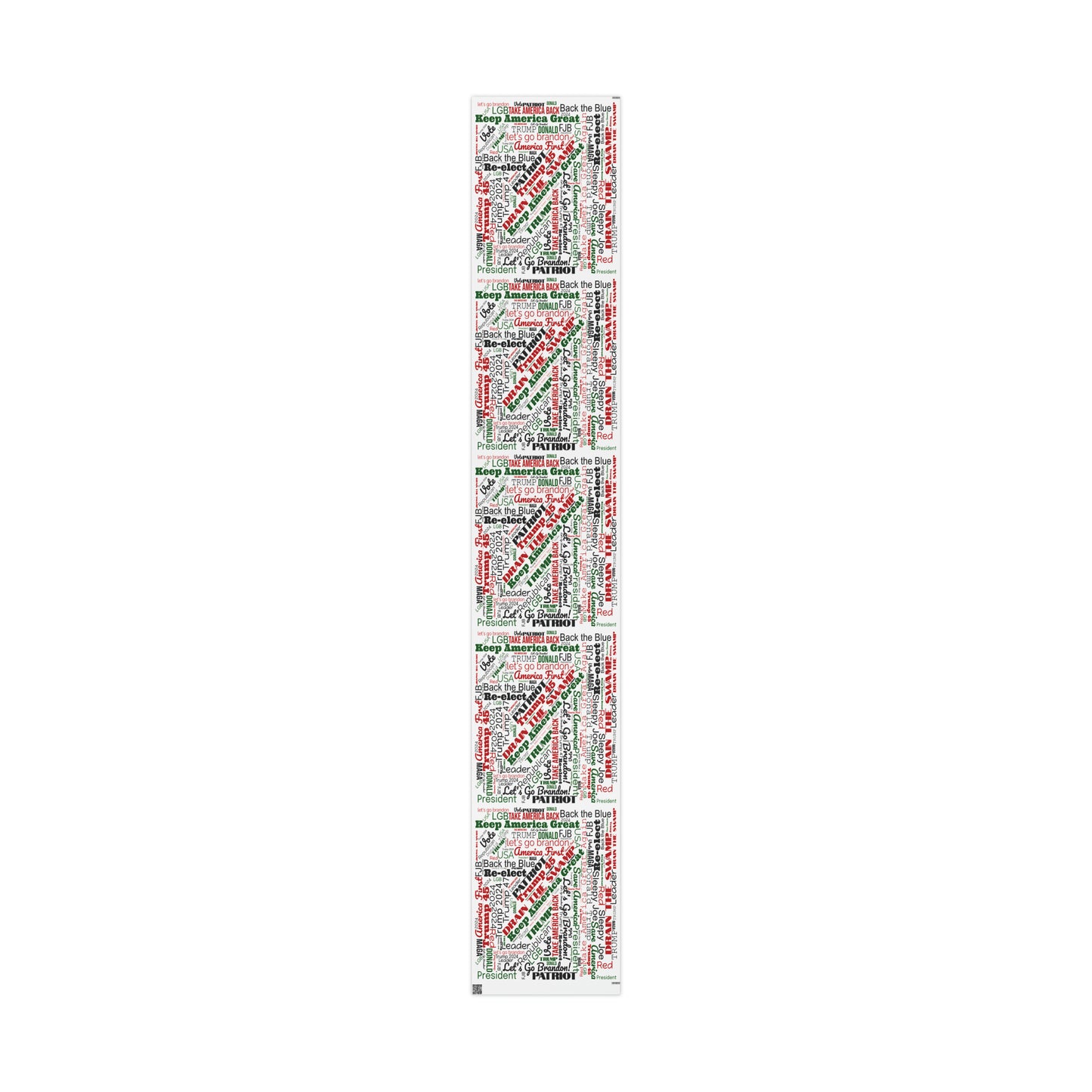 Pro Trump Gift Wrap for Gifts Christmas - Let's Go Brandon Gift Wrap - Maga Save America