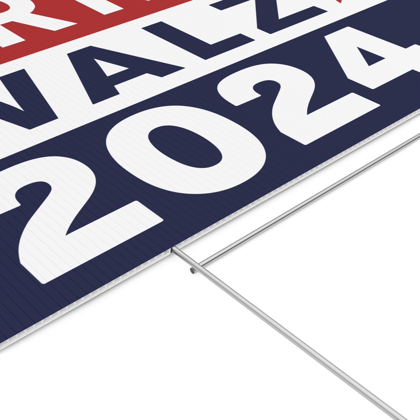 Kamala Harris Walz VP, Tim Walz VP Pick, Harris 2024 Yard Sign with Stand, Kamala Sign, Not Going Back, Lawn Sign 18" x 24"