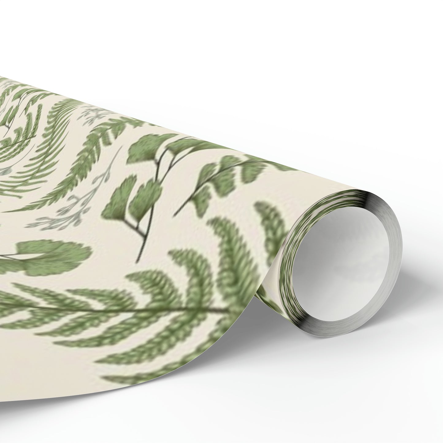 Lovely Botanical Leaves Ferns Gift Wrap - Botanical Wrapping Paper