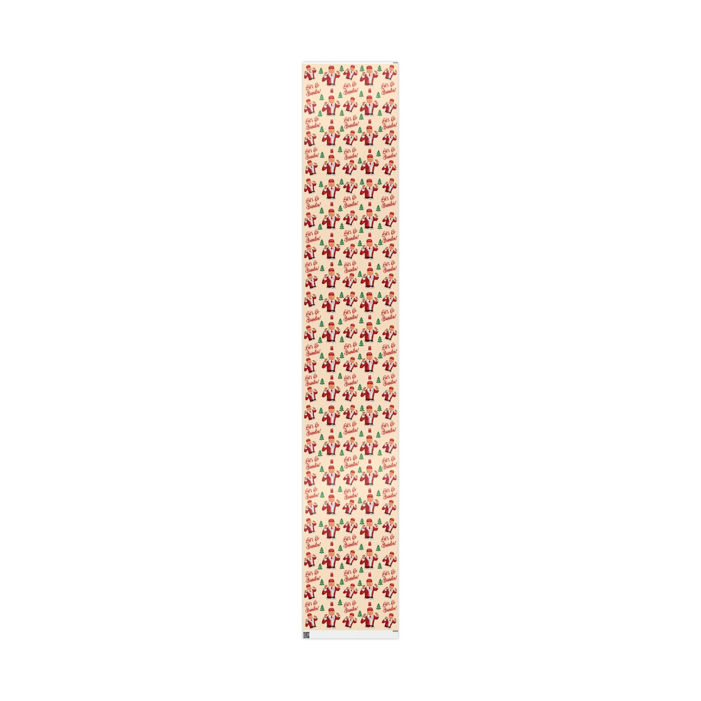 Funny Trump Christmas Wrapping Paper for Gifts - Let's Go Brandon Gift - Funny Santa Trump Wrapping Paper Christmas