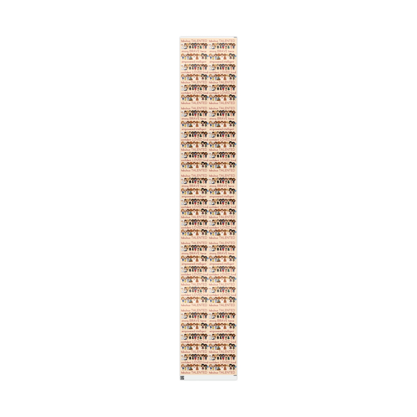 Inspirational Women with Empowering Words Gift Wrap - Strong Influential Women Wrapping Paper
