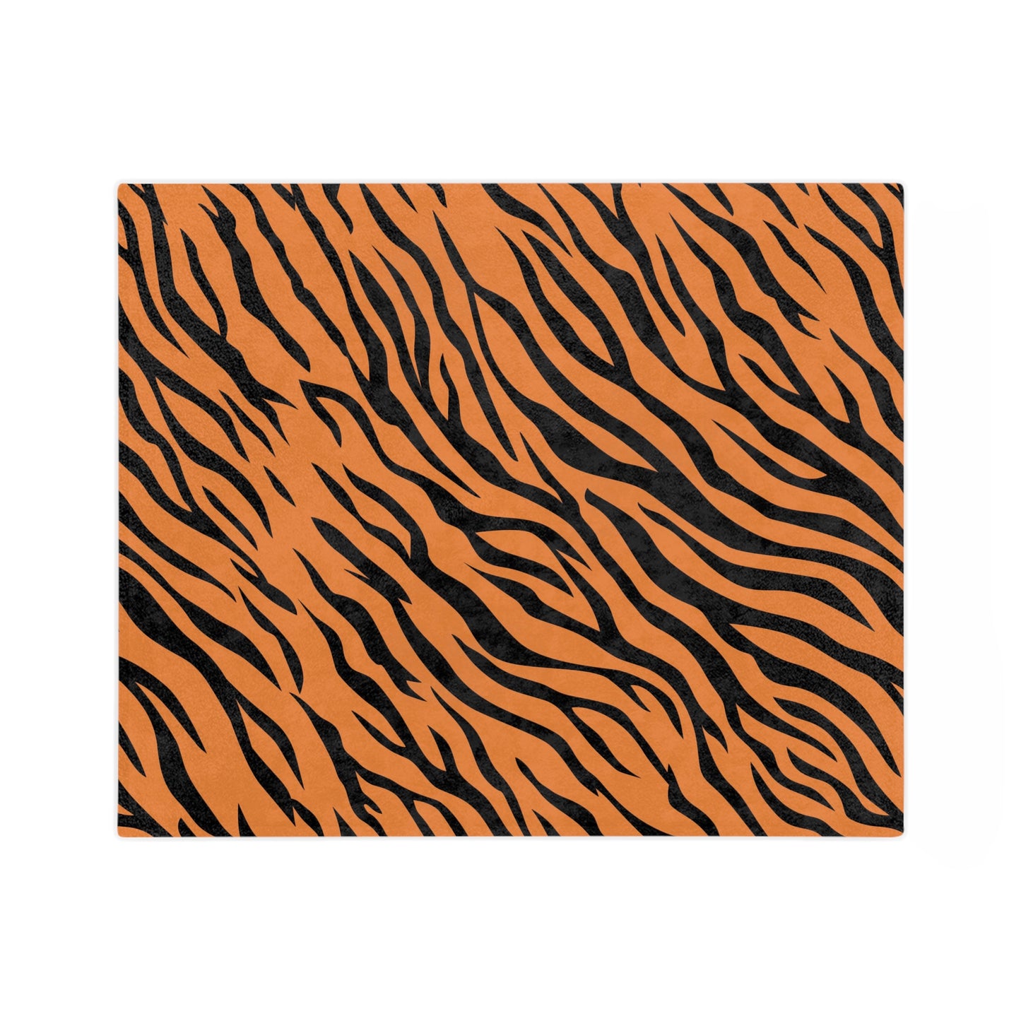 Terrific Tiger Stripe Theme Throw Sofa Bed Blanket Tiger Stripes - Soft Thick Velveteen Minky Throw Blanket