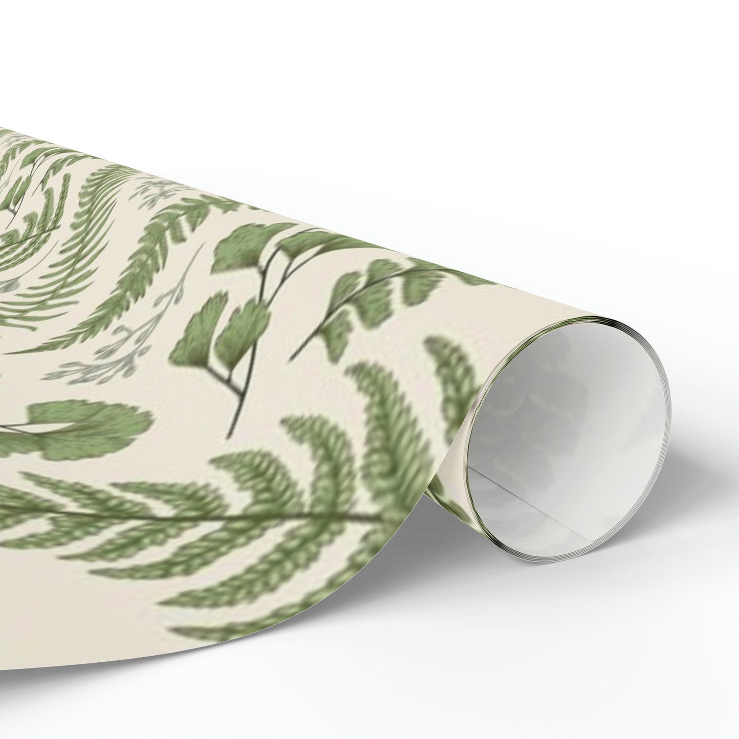 Lovely Botanical Leaves Ferns Gift Wrap - Botanical Wrapping Paper