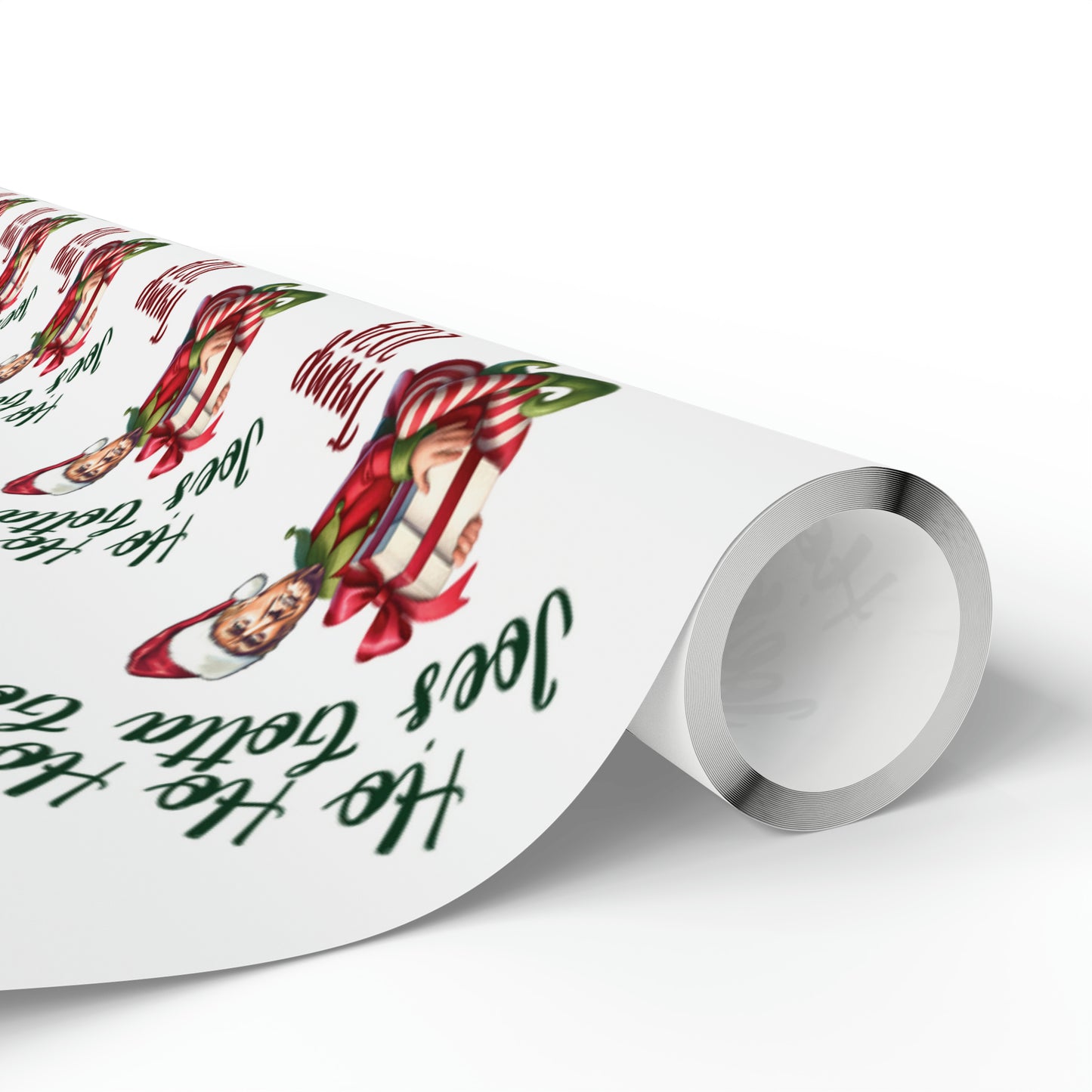 Trump Vs Biden Gift Wrap Christmas Gift Wrap Elf Trump 2024 Trump Elf Christmas Funny Gift Wrap Ho Ho Ho Joe's Gotta Go