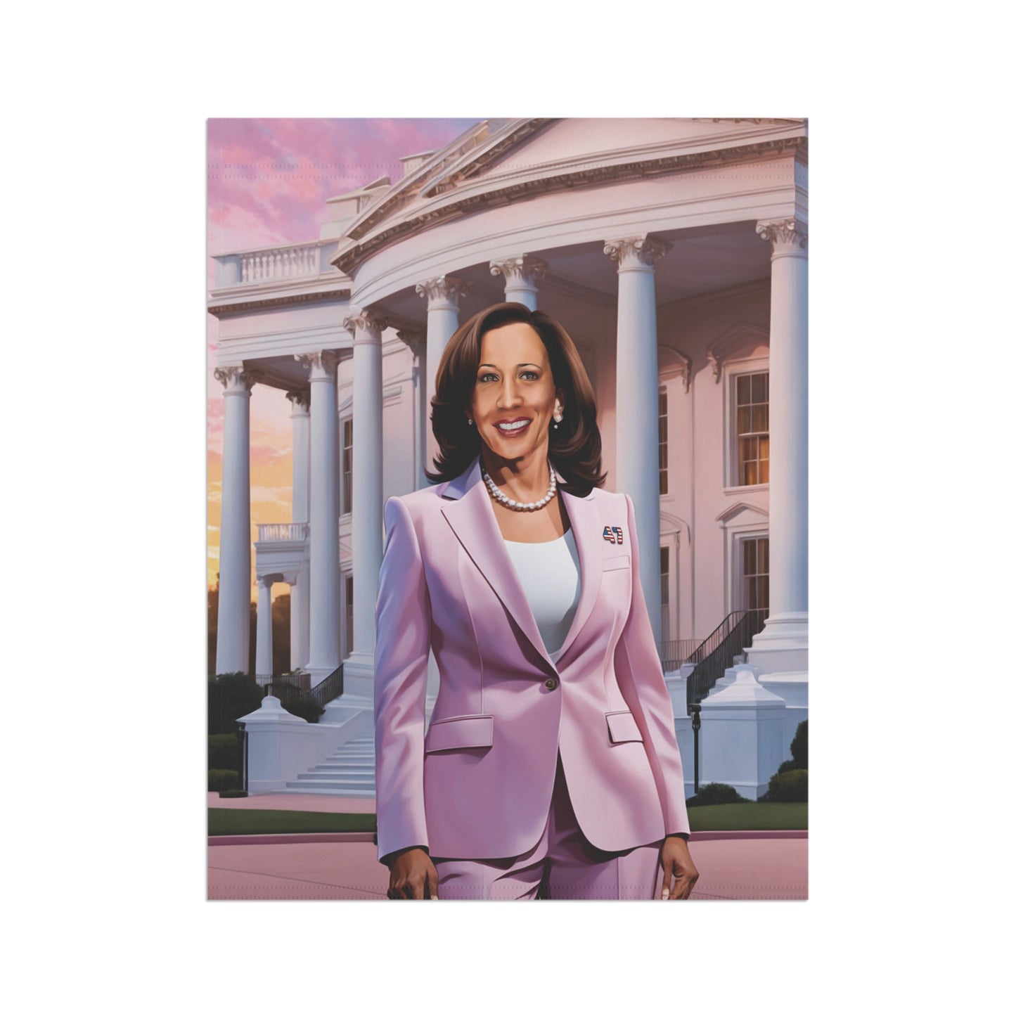 Kamala Banner, President Kamala Harris, Garden & House Banner 24.5'' × 32'' Kamala 2024, Kamala White House, Pink Kamala, Vote Kamala 2024
