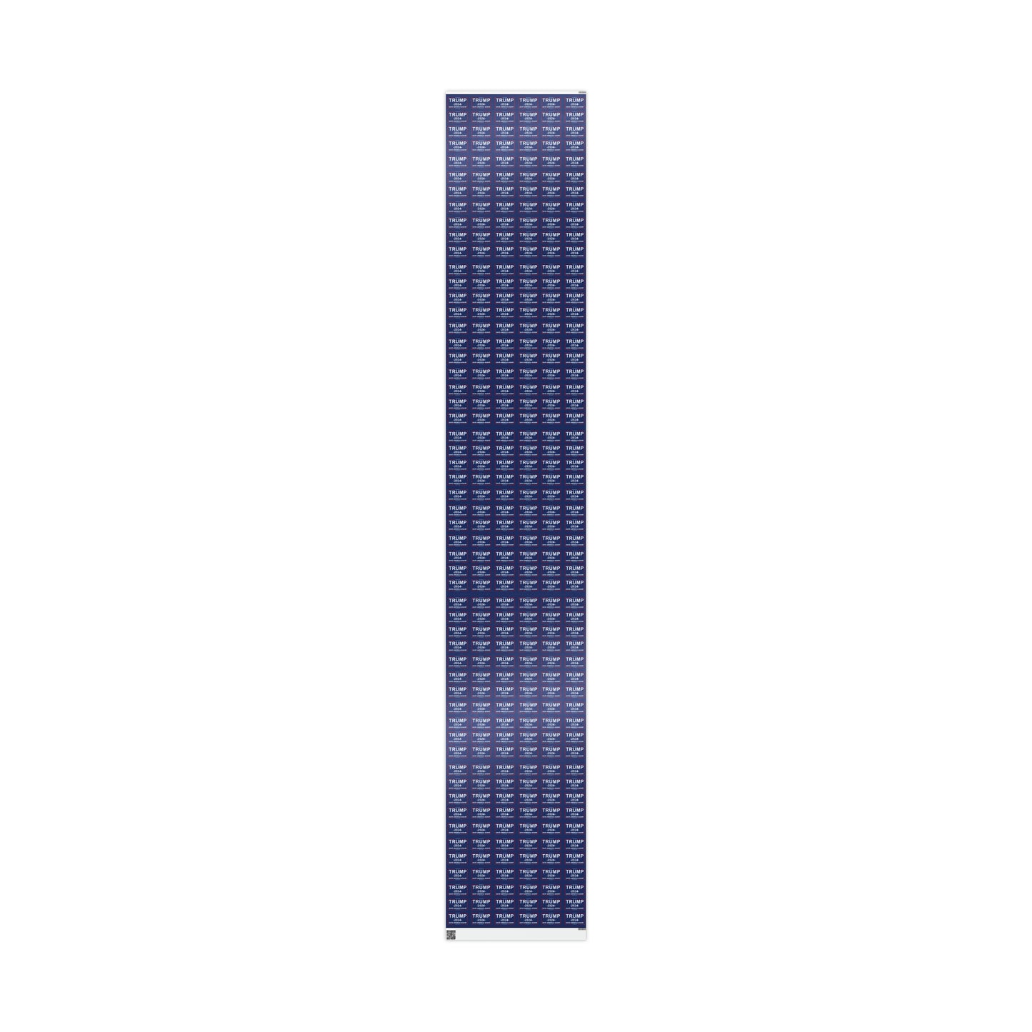 Pro Trump 2024 Save American Again Christmas Wrapping Paper Blue