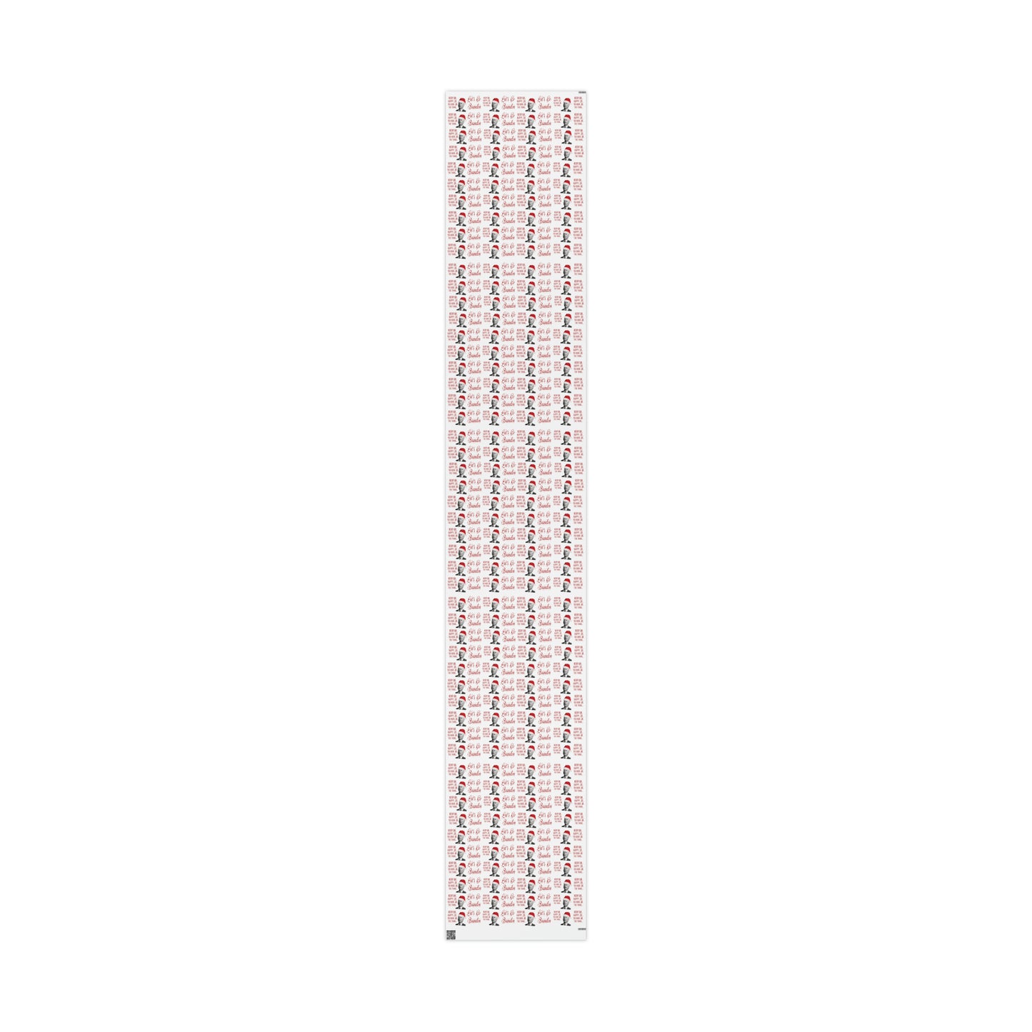 Funny Confused Biden Trump Christmas Wrapping Paper - MAGA Gift - Let's Go Brandon Pro Trump Wrapping Paper