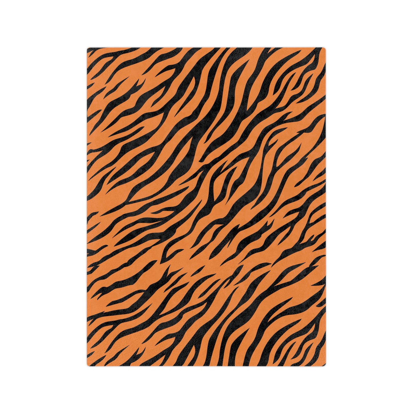 Terrific Tiger Stripe Theme Throw Sofa Bed Blanket Tiger Stripes - Soft Thick Velveteen Minky Throw Blanket
