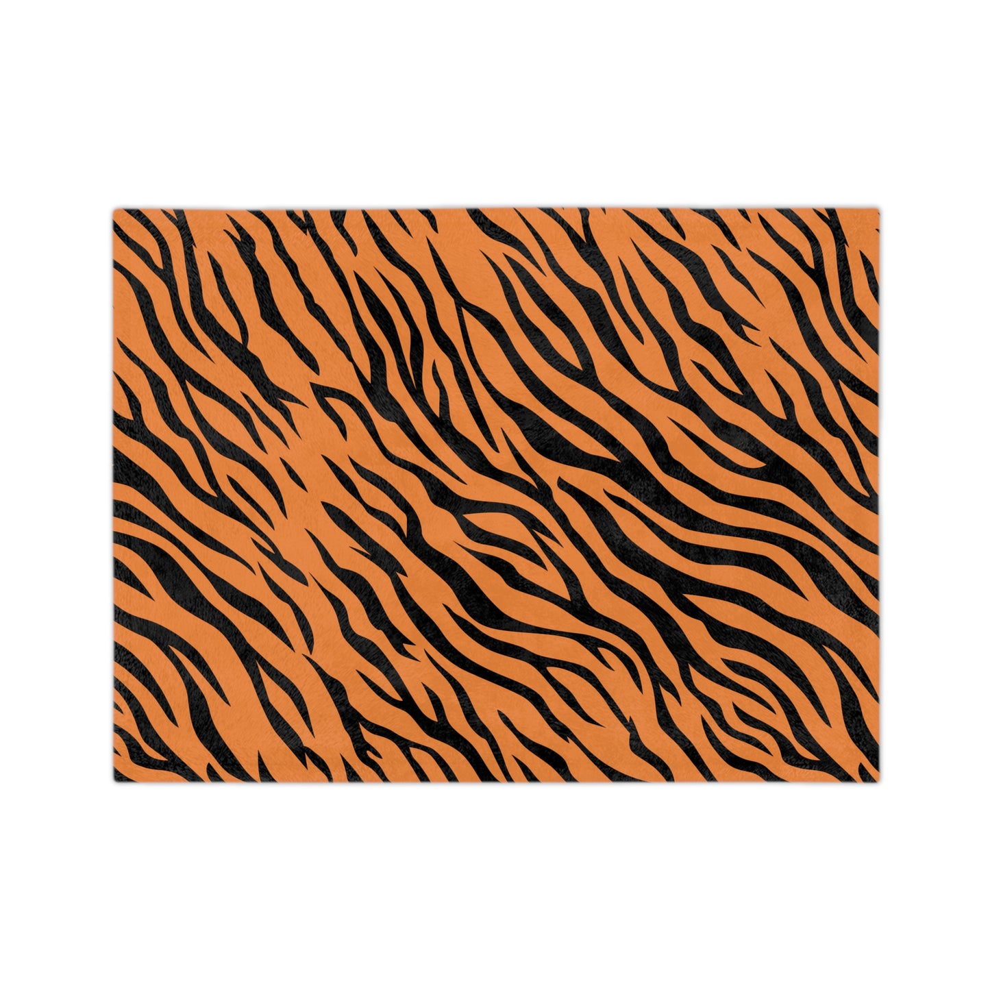 Terrific Tiger Stripe Theme Throw Sofa Bed Blanket Tiger Stripes - Soft Thick Velveteen Minky Throw Blanket
