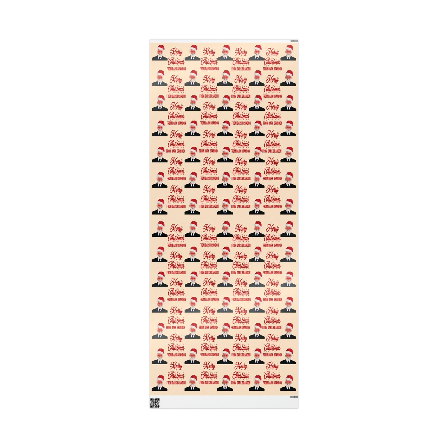 Merry Christmas from Dark Brandon Christmas Wrapping Paper for Gifts - Pro Biden Brandon Gift Wrap