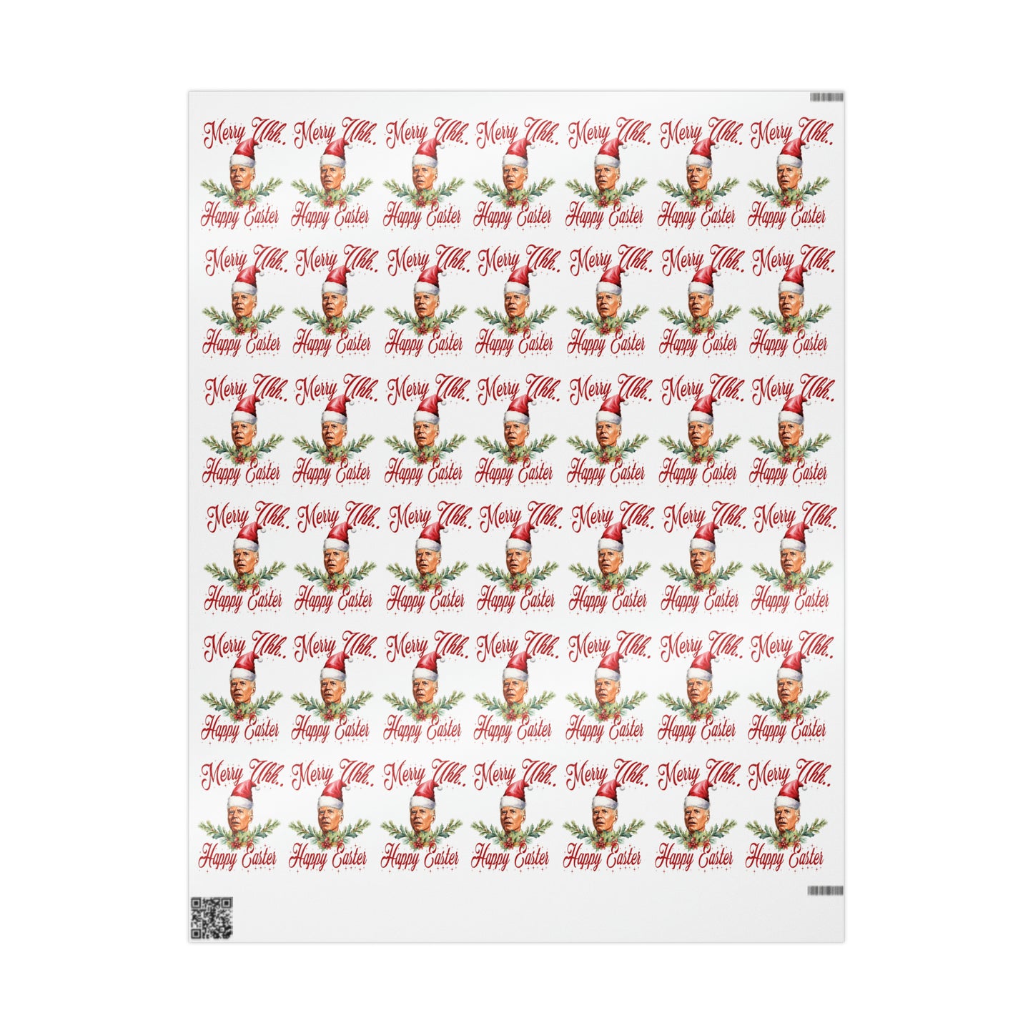 The Most Confused Biden Christmas Wrapping Paper - Make America Great Again Gift