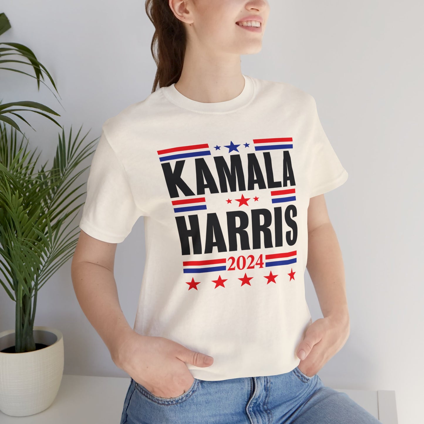 Kamala Harris Shirt, Kamala 2024 Shirt, Bella Canvas 3001 Unisex T-Shirt Vote Kamala Harris President, Biden Drops, Pro Kamal Campaign Shirt