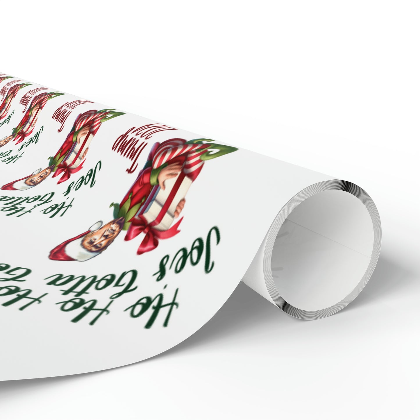 Trump Vs Biden Gift Wrap Christmas Gift Wrap Elf Trump 2024 Trump Elf Christmas Funny Gift Wrap Ho Ho Ho Joe's Gotta Go