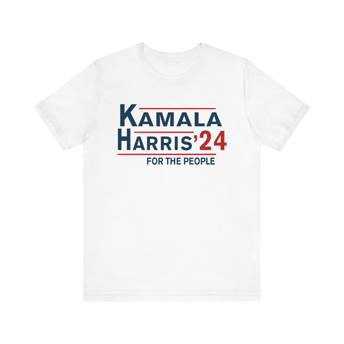Kamala Harris Shirt, For the People, Kamala 2024 Shirt, Bella Canvas 3001 Unisex T-Shirt Vote Kamala President, Biden Drops, Kamala Campaign