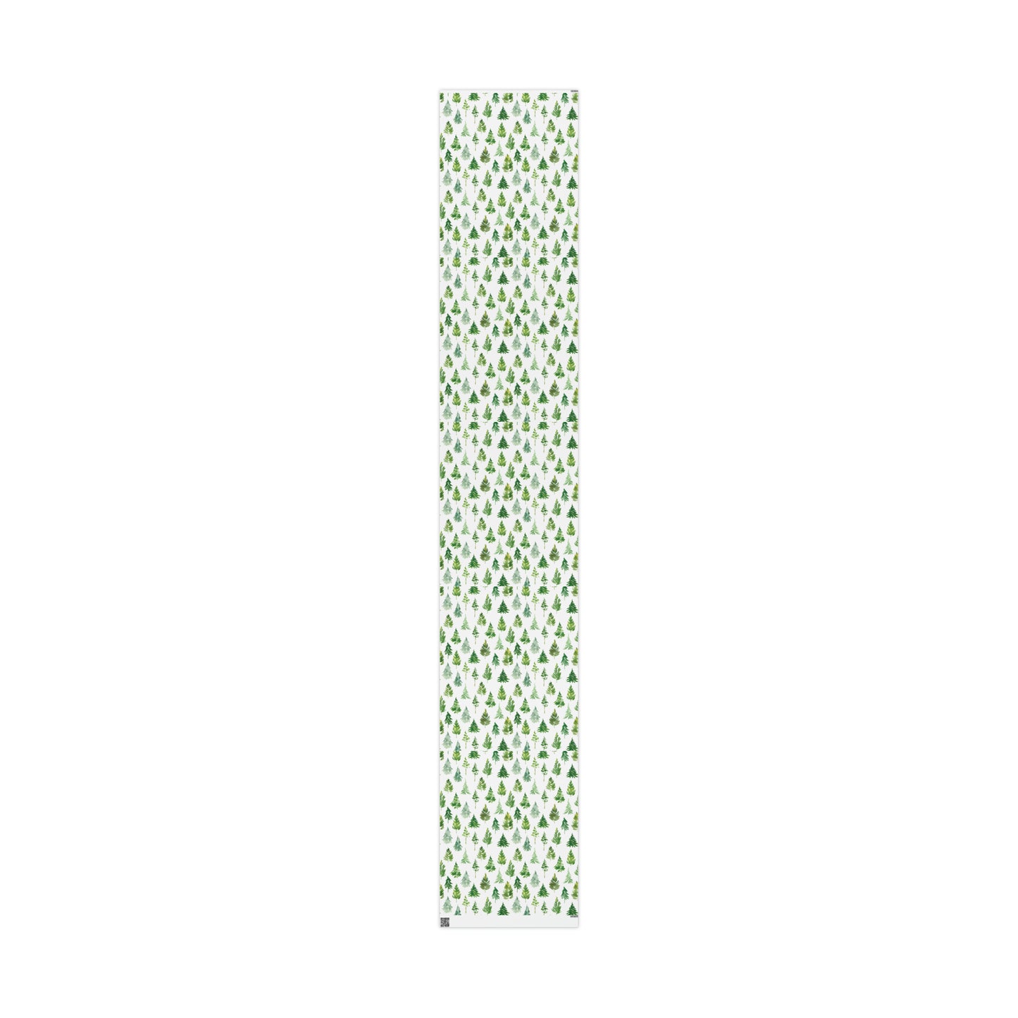 Gorgeous Green Pastel Trees Christmas Gift Wrap - Christmas Trees Wrapping Paper