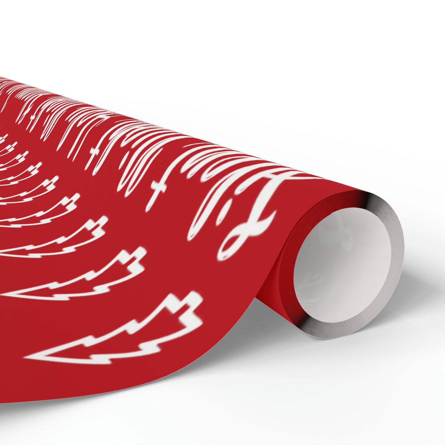 Funny Let's Go Brandon Christmas Gift Wrap Red - Brandon Gift Wrap - Funny Trump Christmas Songs Red Christmas Wrap