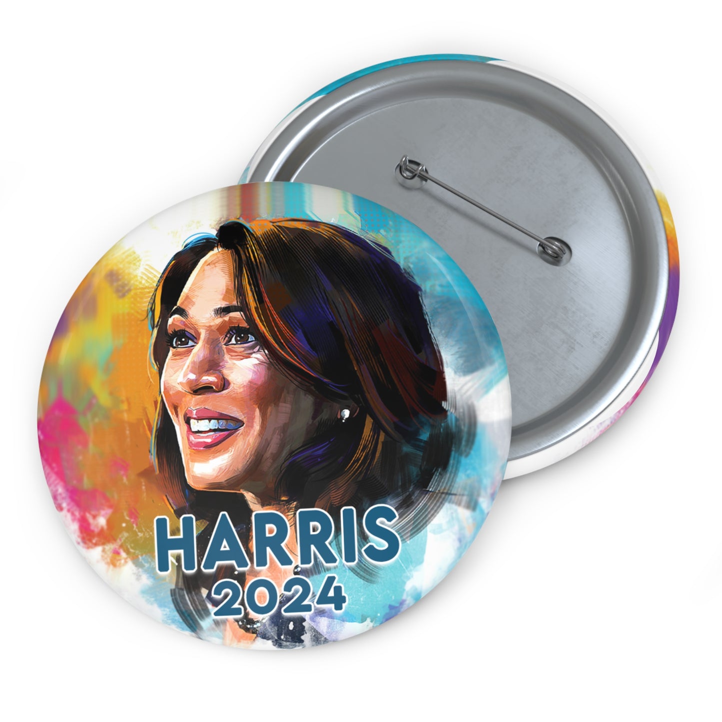 Kamala Harris 2024 Pin Button, Kamala President, Madam Vice President Kamala, Harris 2024, Vote Blue, Vote Pin Button, Kamala Election 2024