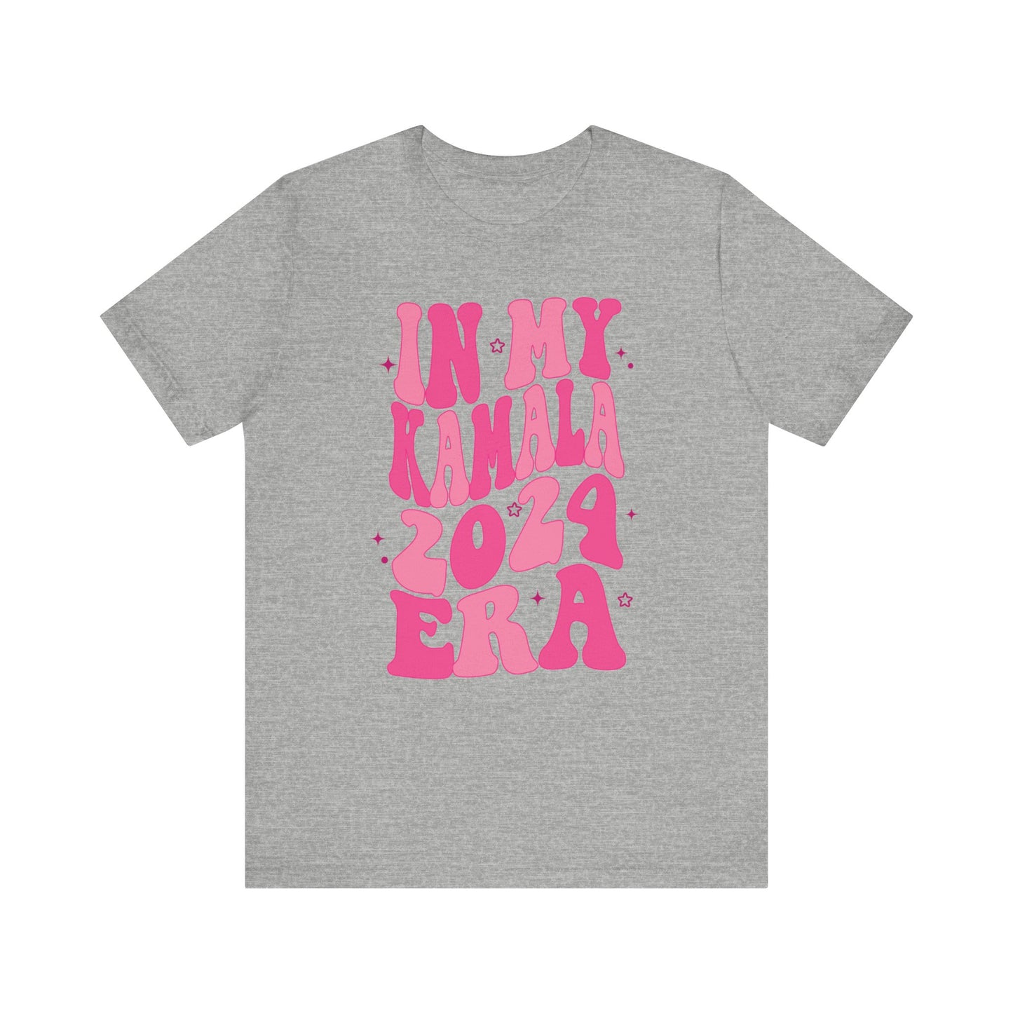 In My Kamala Era Shirt, Let's Finish, Bella Canvas 3001 Unisex T-Shirt Vote Kamala Harris President, Biden Drops, Pro Kamala Campaign