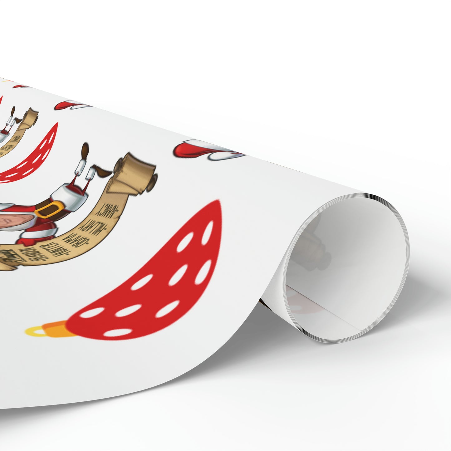 Great Santa Trump Wrapping Paper for Gifts - Trump's Naughty List Christmas Gift Wrap