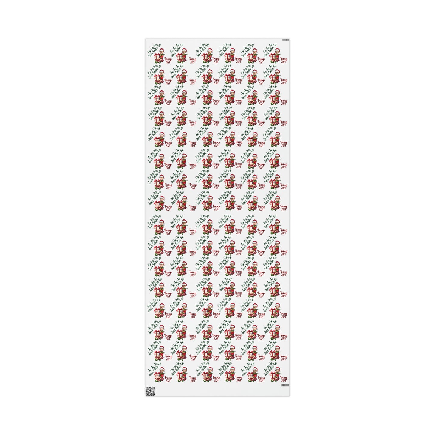Trump Vs Biden Gift Wrap Christmas Gift Wrap Elf Trump 2024 Trump Elf Christmas Funny Gift Wrap Ho Ho Ho Joe's Gotta Go