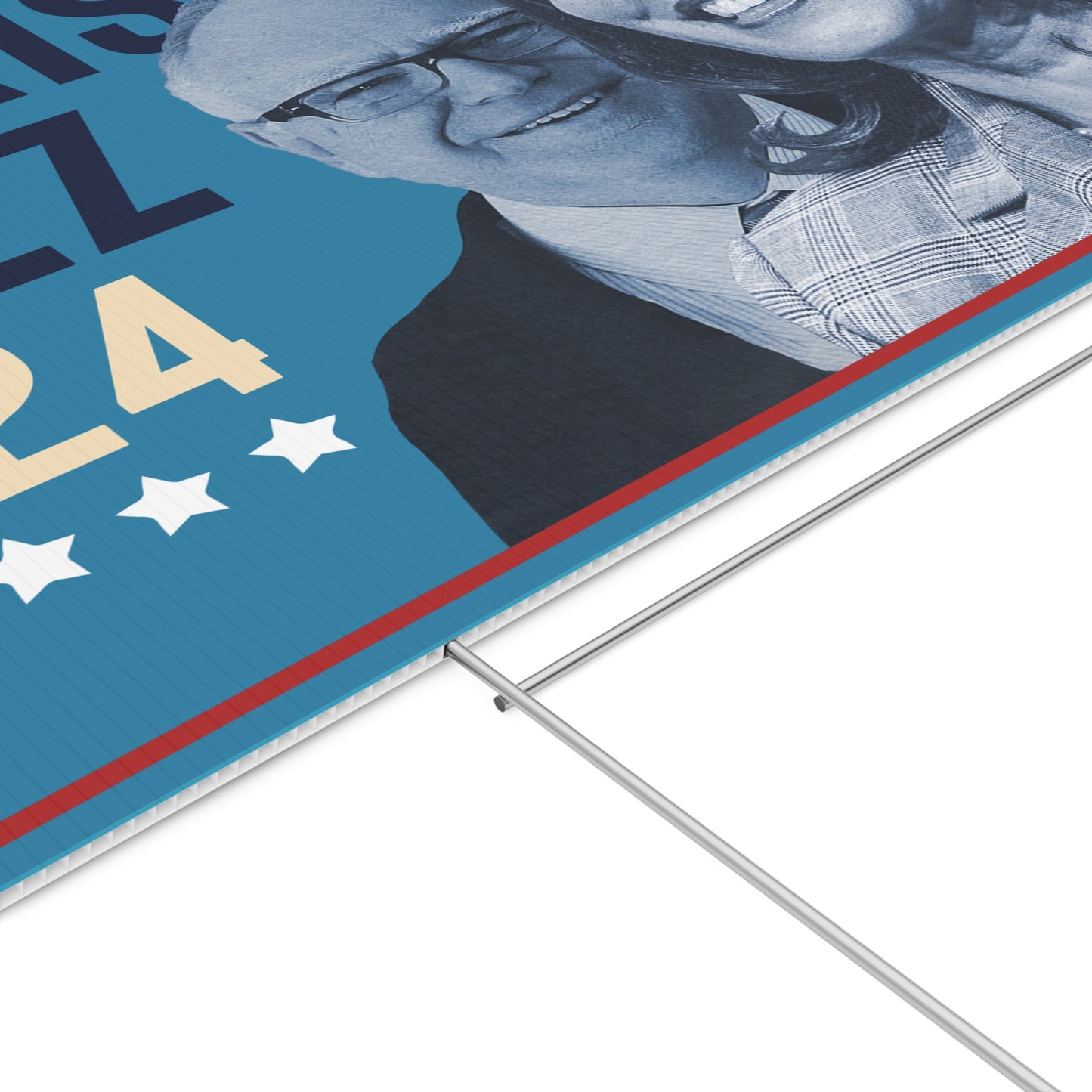 Kamala Harris Walz VP, Tim Walz VP Pick, Harris 2024 Yard Sign with Stand, Kamala Sign, Not Going Back, Lawn Sign 18" x 24"