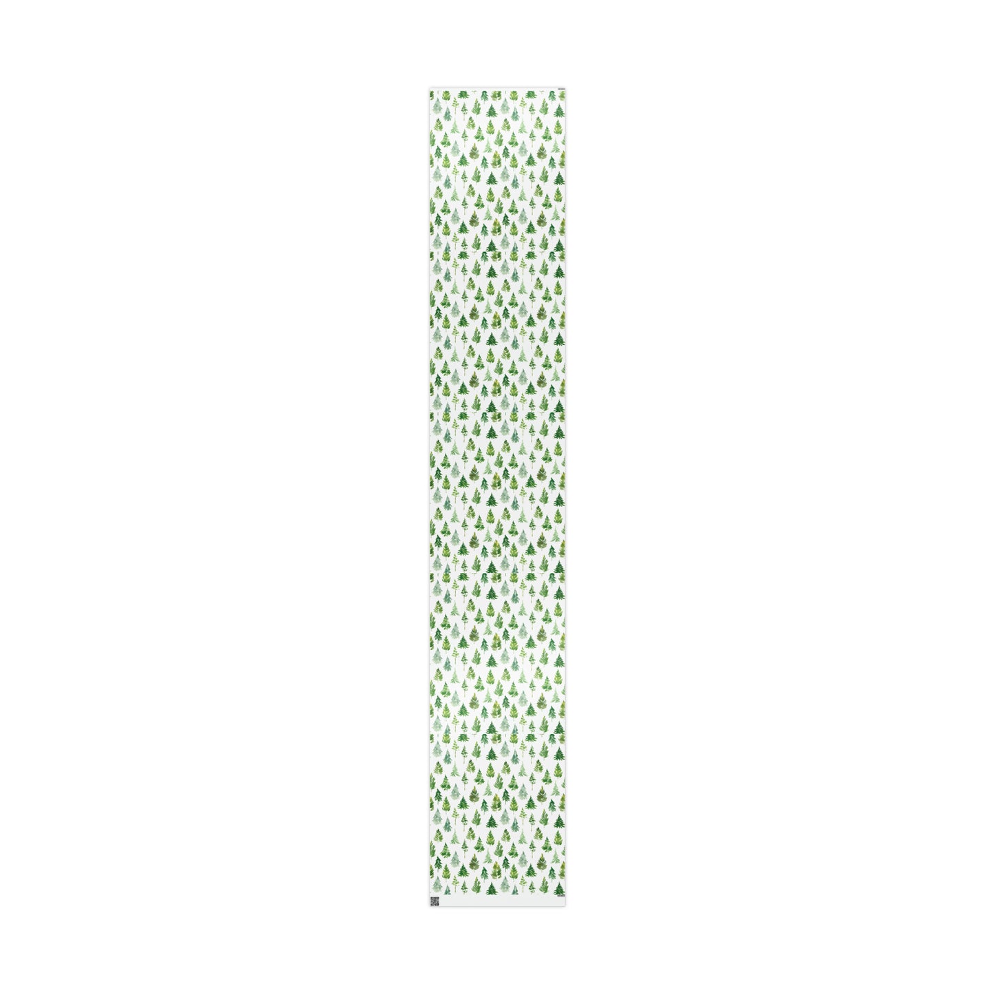 Gorgeous Green Pastel Trees Christmas Gift Wrap - Christmas Trees Wrapping Paper