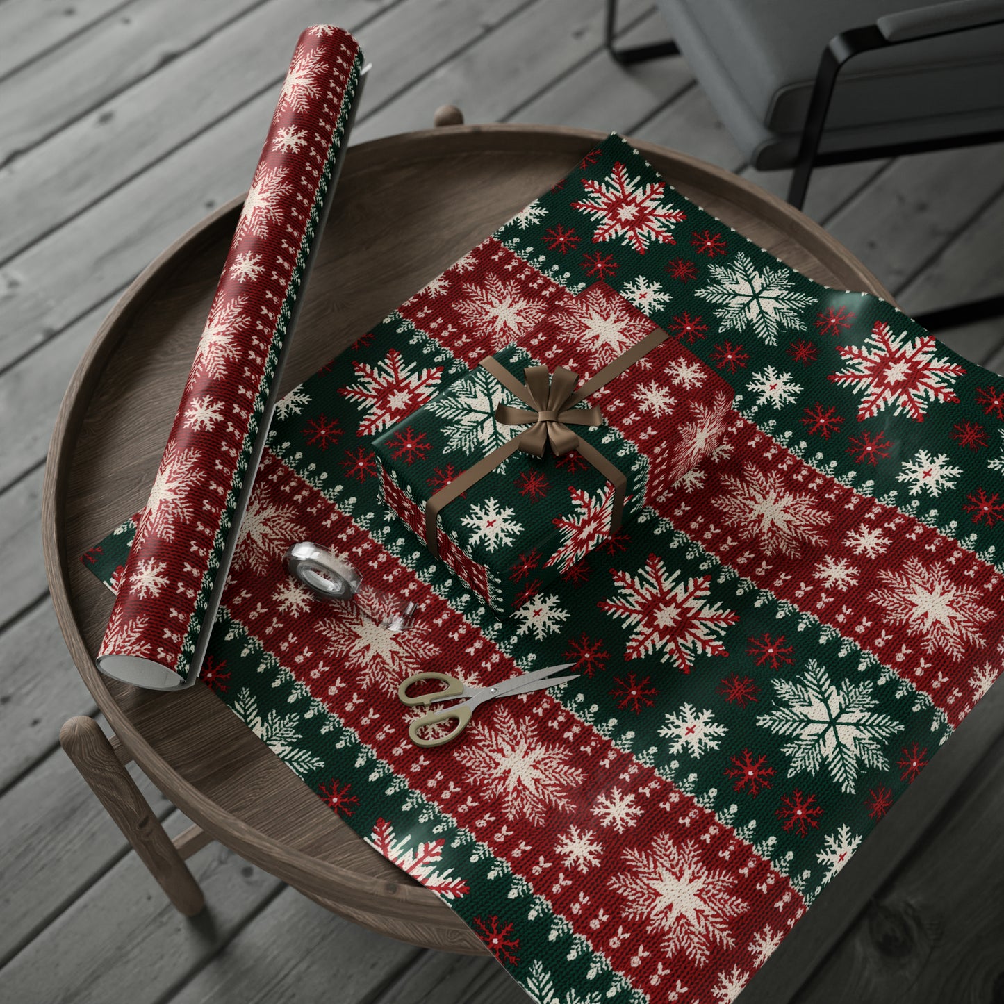 Pretty Ugly Christmas Sweater Wrapping Paper Ugly Christmas Sweater Gift Wrap