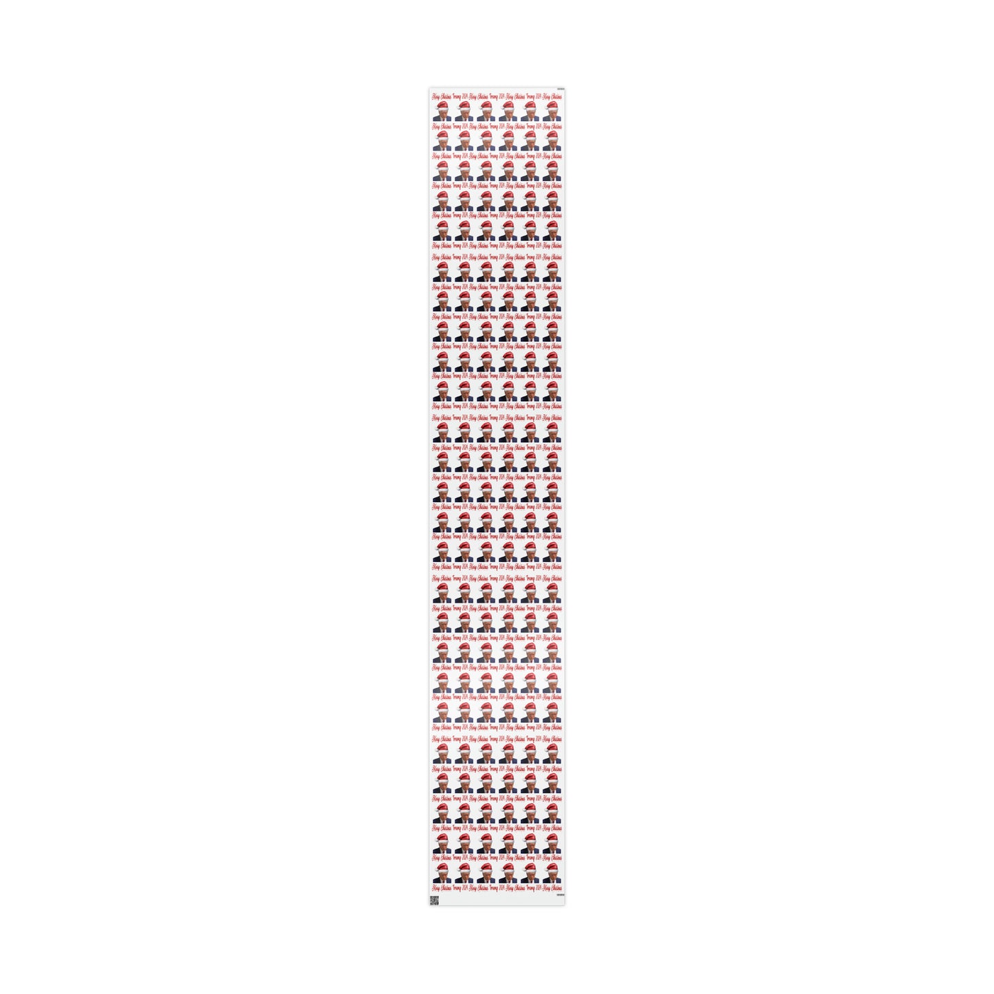 Santa Trump Mugshot Gift Wrap Merry Christmas Gift Wrap Trump 2024 Wrapping Paper
