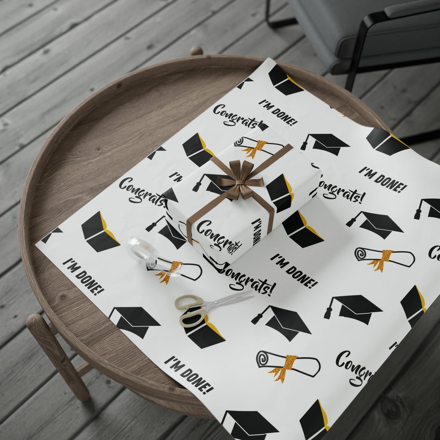 Diploma Graduation Gift Wrapping Paper for Gift - Diploma Congrats Graduate Gift