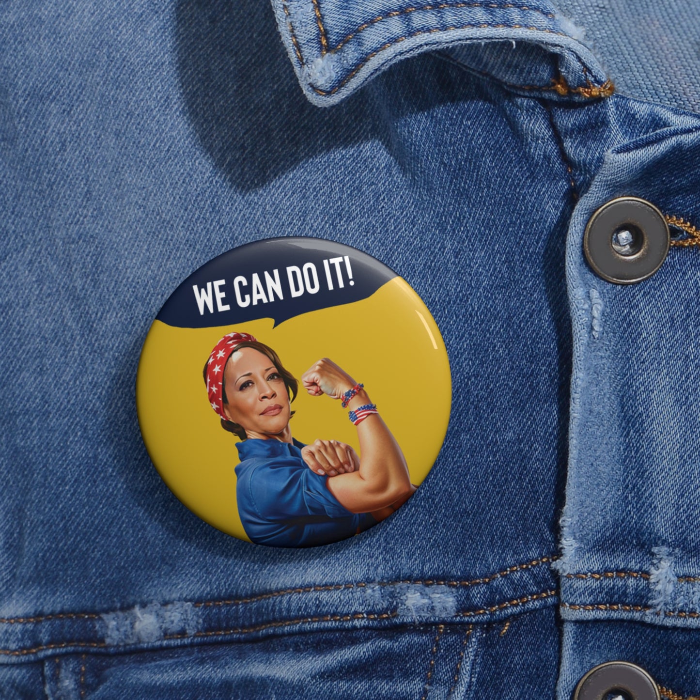 Kamala We Can Do It, Harris For President Pin, Kamala Harris Pin Button, Kamala Election Pin, Harris Walz 2024, Vote Pin, Kamala DNC