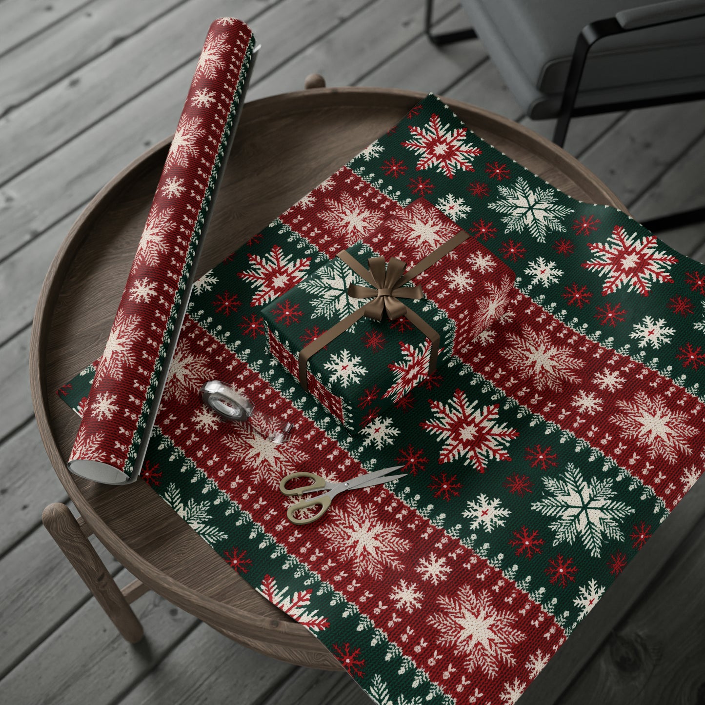 Pretty Ugly Christmas Sweater Wrapping Paper Ugly Christmas Sweater Gift Wrap