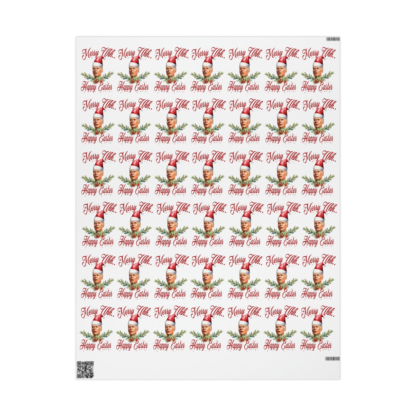 The Most Confused Biden Christmas Wrapping Paper - Make America Great Again Gift