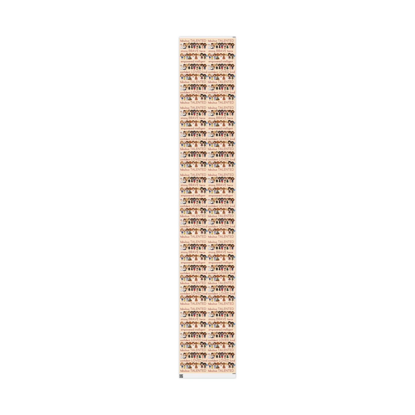 Inspirational Women with Empowering Words Gift Wrap - Strong Influential Women Wrapping Paper