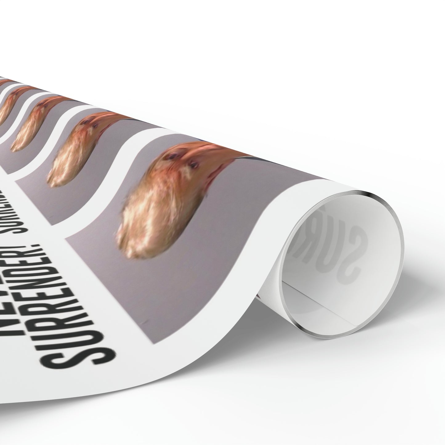Trump Mugshot Gift Wrap Never Surrender Gift Wrap Trump 2024 Gift Wrap