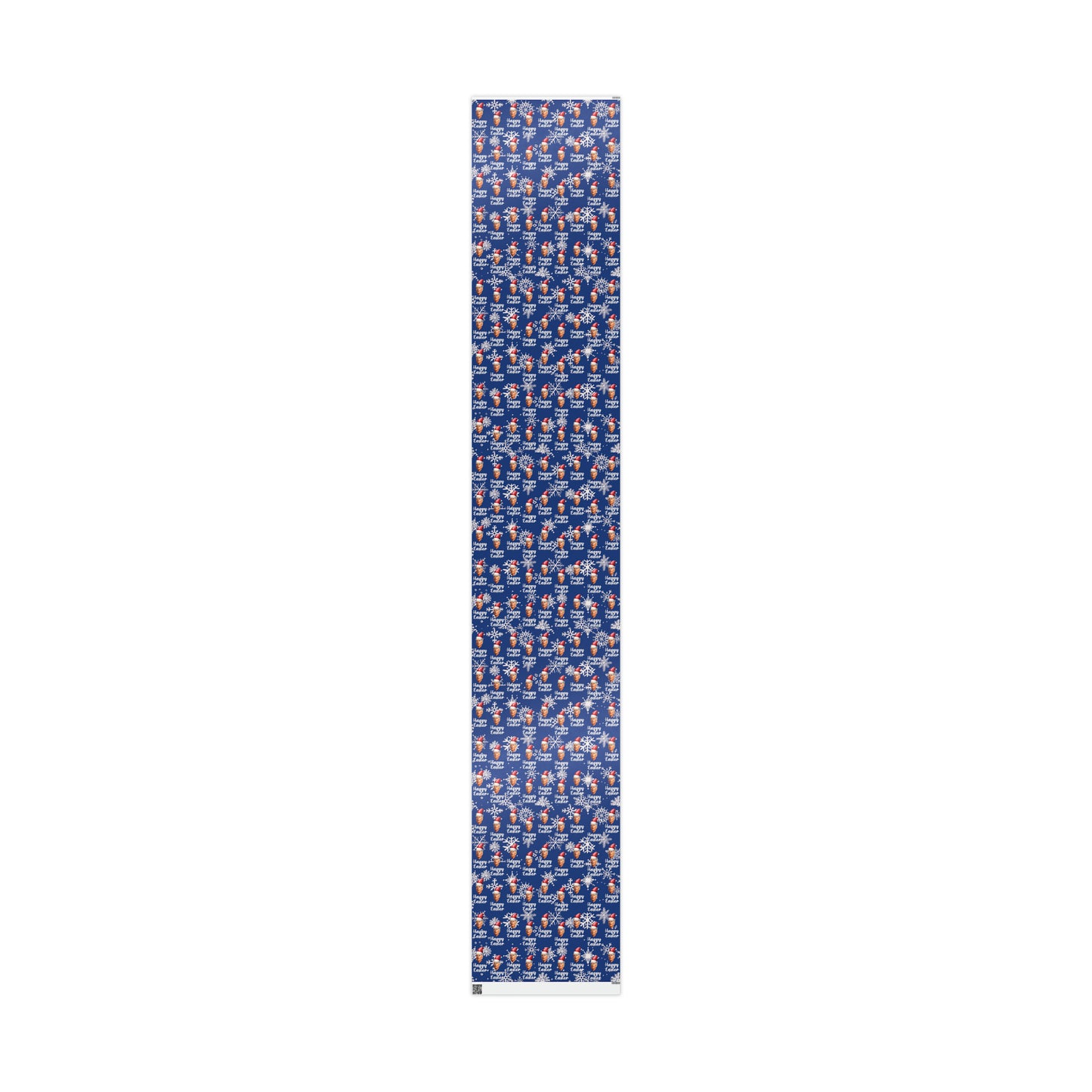 Comically Confused Biden Christmas Blue Wrapping Paper Happy Easter